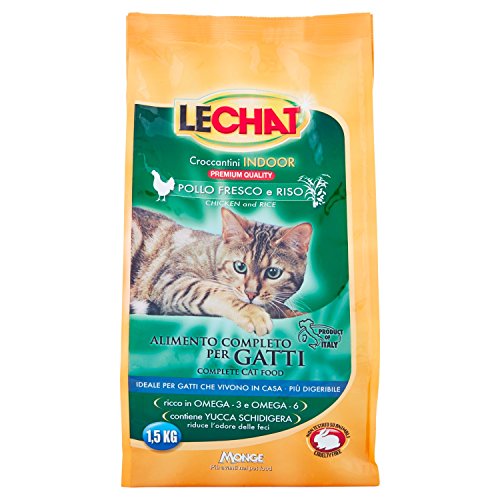 Monge Le Chat Cibo Gatti Con Pollo E Riso, 1.5Kg