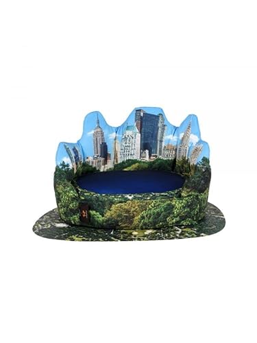 Cuccia Pets Revolution New York 66X30X37 Cm Con Tappeto Sottocuccia By Seletti