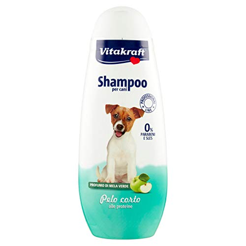 Vitakraft Shampoo Per Cani Shampoo Alle Proteine Per Pelo Corto 250Ml