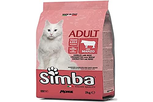 Monge Simba Croccantini Gatto Manzo - 20 Kg