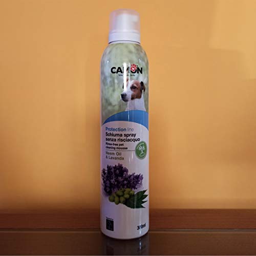 Camon Schiuma Spray Senza Risciacquo Olio Di Neem E Lavanda - Protection Line Protezione Naturale Sgradito Ai Parassiti