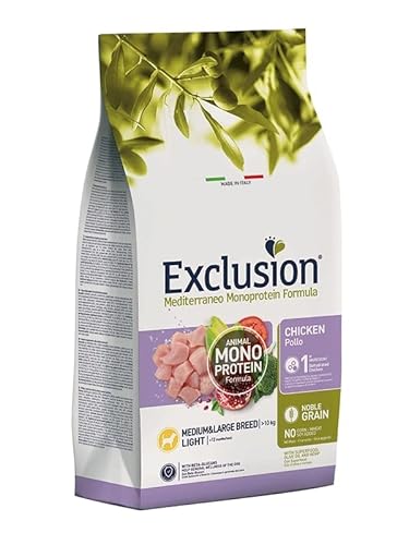 Exclusion Medium/Large Light New Pollo 3 Kg