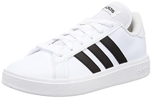 Adidas Grand Court Td Lifestyle Court Casual Shoes, Sneakers Donna, Ftwr White Core Black Ftwr White, 39 1/3 Eu