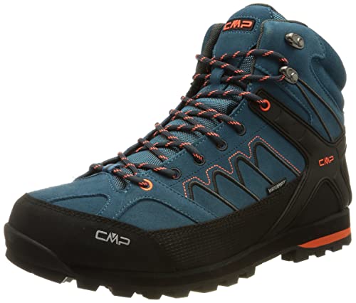 Cmp Moon Mid Trekking Shoes Wp, Scarpe Da Trekking Uomo, Deep Lake-Antracite, 42 Eu