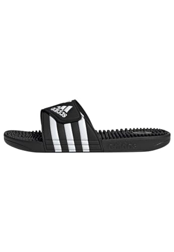 Adidas Adissage Slides, Ciabattine Unisex - Adulto, Core Black Ftwr White Core Black, 42 Eu