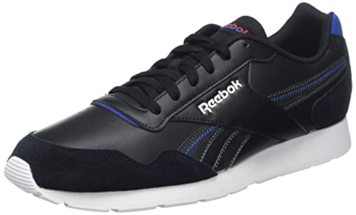 Reebok Royal Glide, Scarpe Running Uomo, Nero (Core Black/Vector Red/Vector Blue), 44 Eu