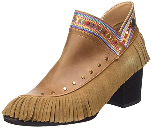 Desigual 19Wsap07611136, Scarpe Da Ginnastica Donna, Marrone, 36 Eu