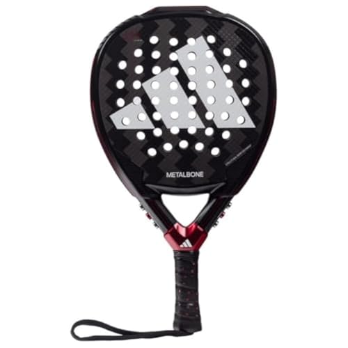Adidas, Racchetta Da Padel Metalbone 3.3, Colore Nero/Rosso, Adrk1Aa1U0016F