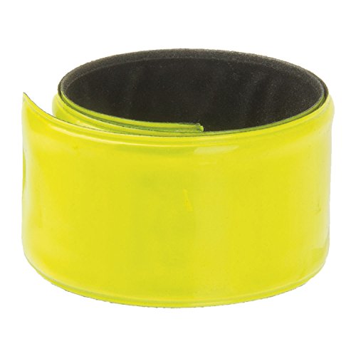M-Wave- Snapwrap Hosen/Armband Nastro Luminoso, Colore Giallo, Taglia Unica, 120902