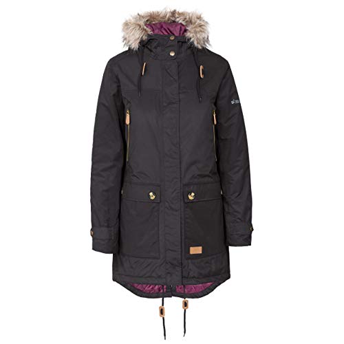 Trespass Tp50 Clear Giacca Da Donna, Donna, Fajkral20002, Nero, M