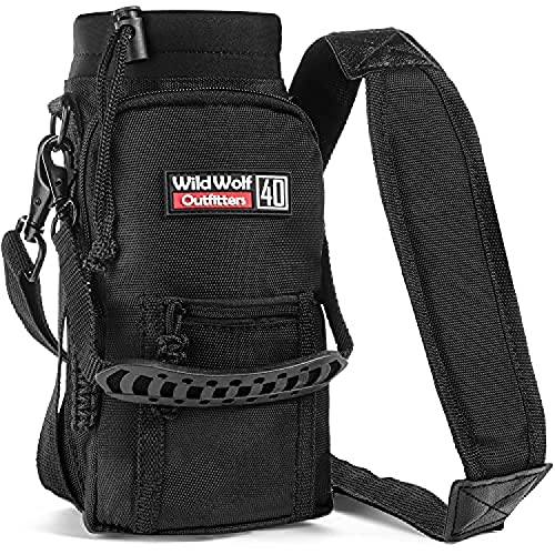 Best Water Bottle Holder Per 1.134 Gram Bottiglie – Carry, Proteggere E Isolare Il Pallone Con Questo Grado Militare Carrier W/2 Tasche E Tracolla Imb