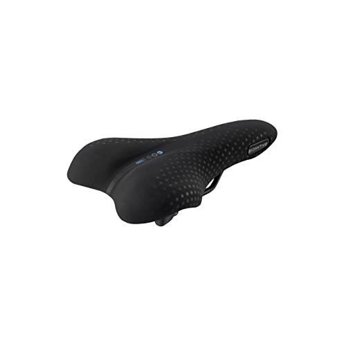 Selle San Marco Gel Da Trekking Bioaktive, Sella Unisex-Adulti, Nero (Pelle Scamosciata Nera), L