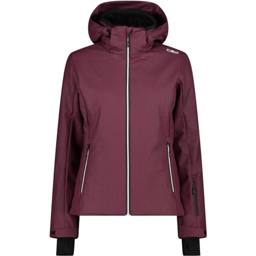 Cmp, Giacca Donna Cappuccio Zip, Burgundy, M