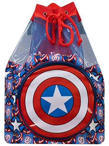 Marvel Borsa Mare Per Bambini Captain America