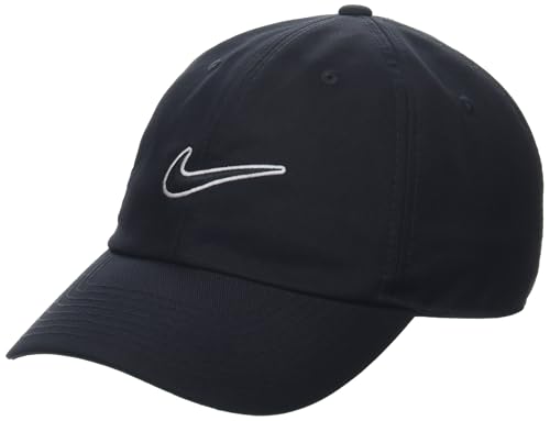 Nike Fb5369-010 U Nk Club Cap U Cb Swsh L Berretto Unisex Adulto Black/Black Taglia M/L