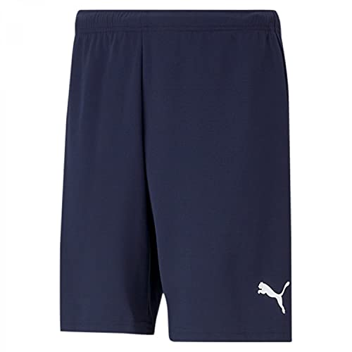 Puma 4063699210231 Teamrise Short Pantaloncini Uomo, S, Peacoat/Puma White
