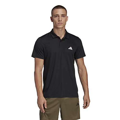Adidas Ib8103 Tr-Es Base Polo Polo Uomo Black/White Taglia S