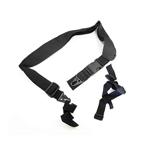 R O Y A L Cinghia Fucile Softair Tracolla Bindella A Tre Punti In Cordura Nero (Kr018B)