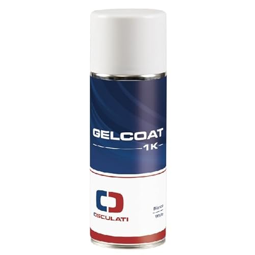 Osculati Gelcoat Bianco Spray 400 Ml A Spessore Per Ritocchi Vetroresina