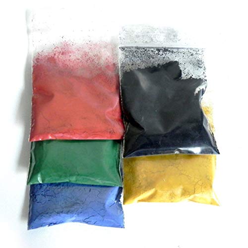 Alea Mosaik Gmbh 5 Pigmenti Di Colore Per La Malta Di Cemento, Calcestruzzo