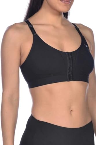 Arena Sujetador Flora D-Cup, Reggiseno Sportivo Donna, Nero, 95