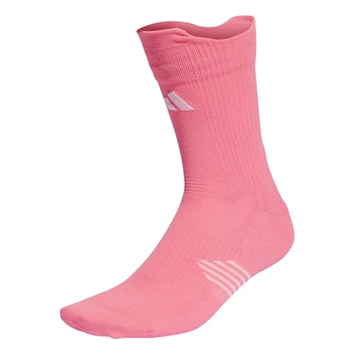 Adidas Unisex - Adulto Running X Supernova Crew Calze, Lucid Pink/White