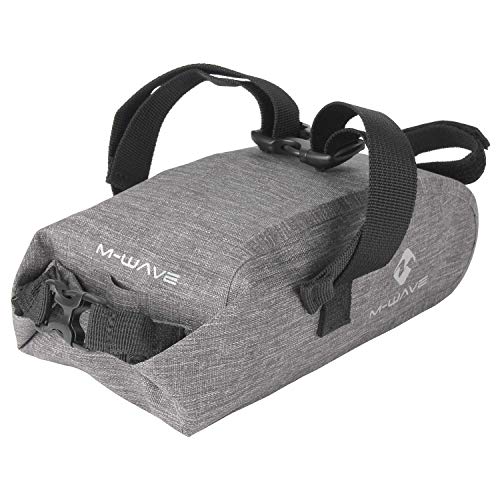 M-Wave Suburban Saddle, Borse Unisex Adulto, Grau, Ca. 20X9X9 Cm