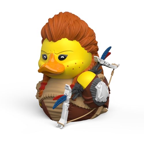 Tubbz First Edition Aloy Collectible Vinyl Rubber Duck Figure - Official Horizon Forbidden West Merchandise - Action Pc & Video Games