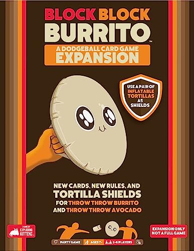 Exploding Kittens Block Block Burrito - Espansione Per Il Gioco Di Carte Throw Throw Burrito E Throw Throw Avocado