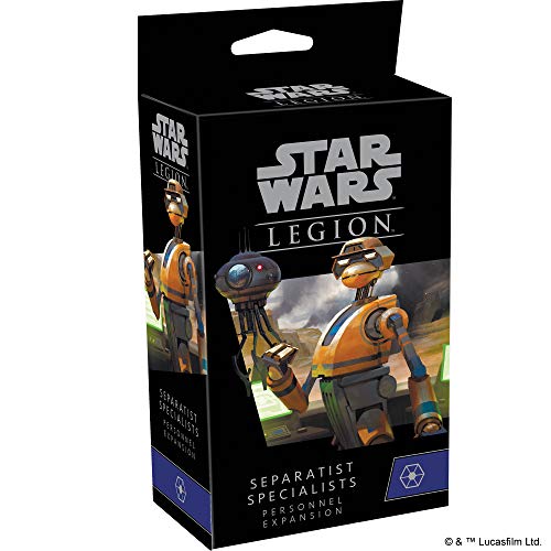 Atomic Mass Games, Star Wars Legion: Separatist Alliance Expansions: Separatist Specialists Personnel, Unit Expansion, Miniatures Game, Ages 14+, 2 Pl