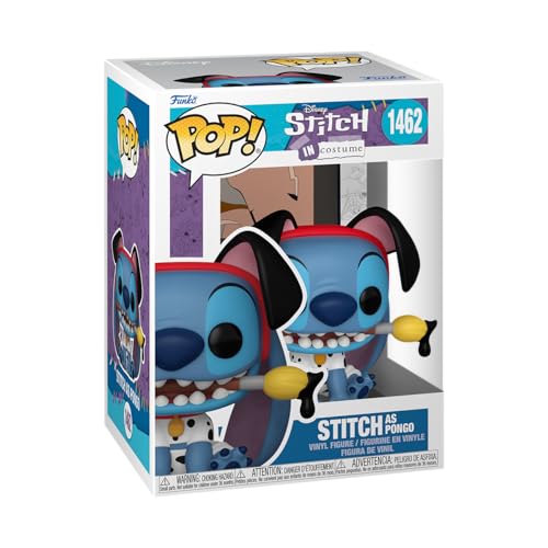 Funko Pop! Disney: Stitch Costume - 101 Dalmatians Pongo - Lilo And Stitch - Figura In Vinile Da Collezione - Idea Regalo - Merchandising Ufficiale -