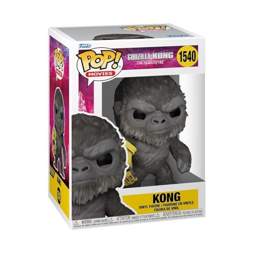 Funko Pop! Movies: Godzilla X Kong: The New Empire - Kong - Godzilla Vs Kong 2 - Figura In Vinile Da Collezione - Idea Regalo - Merchandising Ufficial