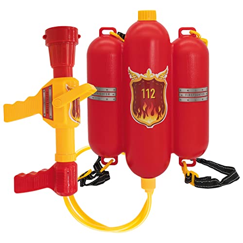 Idena 8040009 - Pistola Ad Acqua, Con Serbatoio A Forma Di Estintore, Ca. 40 Cm