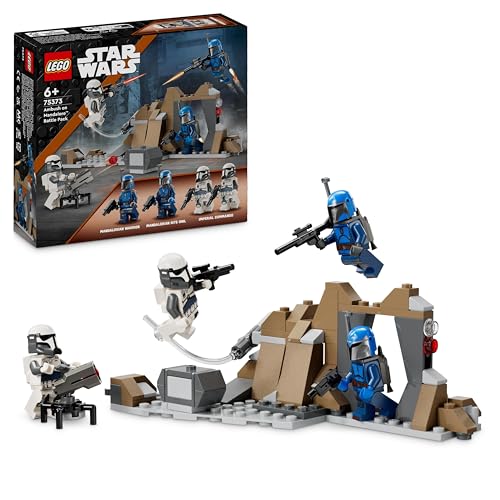 Lego Star Wars Battle Pack Agguato Su Mandalore, Gioco D'Avventura Per Bambini E Bambine Da 6 Anni In Su Con 4 Personaggi Da The Mandalorian, Giocatto