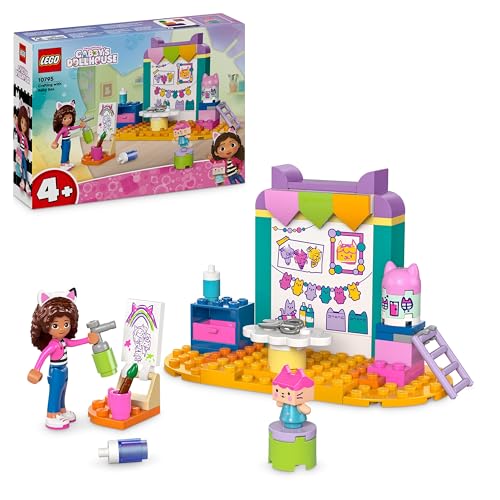 Lego La Casa Delle Bambole Di Gabby Creazioni Con Baby Scatola, Giochi Educativi Per Bambine E Bambini Da 4 Anni, Giocattolo Creativo Con Accessori Pe