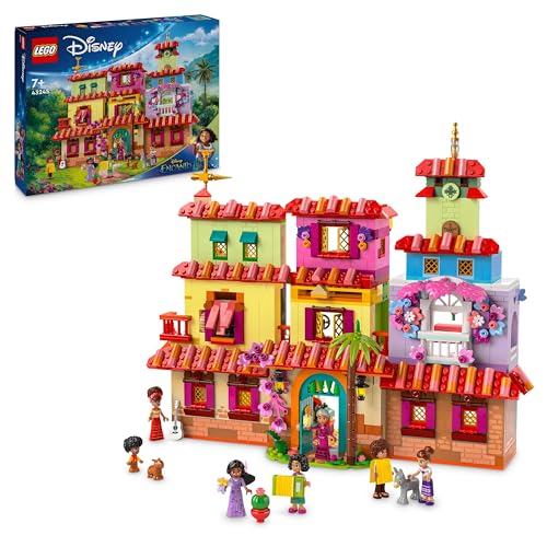 Lego ǀ Disney La Magica Casa Dei Madrigal, Casa Di Encanto Giocattolo Da Costruire, Giochi Di Fantasia Per Bambine E Bambini Da 7 Anni Con 7 Personagg