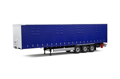 Solido 1:24 Tarpaulin Trailer Blue Blue