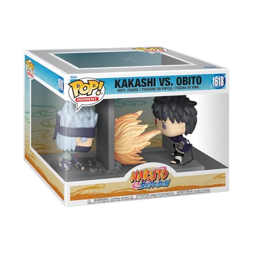 Funko Pop! Moment: Naruto - Kakashi Hatake Vs Obito - Naruto Shippuden - Figura In Vinile Da Collezione - Idea Regalo - Merchandising Ufficiale - Gioc