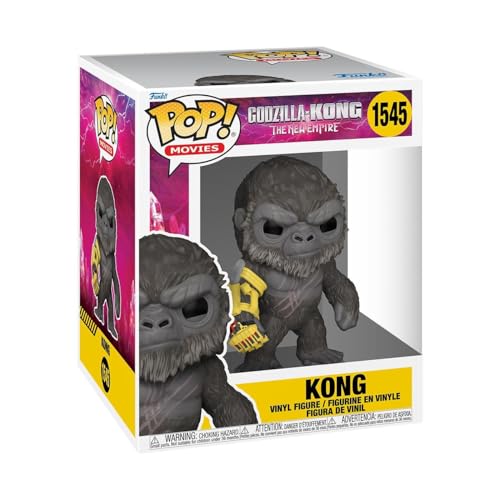 Funko Pop! Super: Godzilla X King Kong: The New Empire - King Kong - Godzilla Vs Kong 2 - Figura In Vinile Da Collezione - Idea Regalo - Merchandising