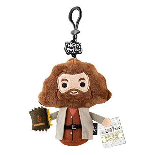 Harry Potter- Porte-Cles Peluche-Hagrid Portachiavi, Multicolore, Único, Cr2744