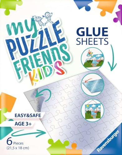 Ravensburger Kinderpuzzle - 13301 My Puzzle Friends Glue Sheets - Klebefolien Für Kinderpuzzle: Klebefolien Für Kinderpuzzles