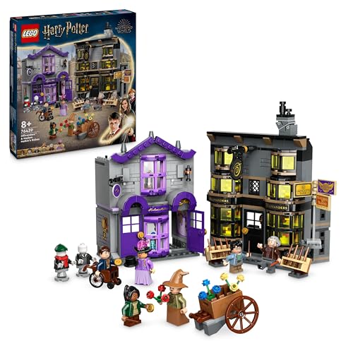 Lego Harry Potter Olivander E Madama Mcclan: Abiti Per Tutte Le Occasioni, 2 Modelli Di Negozi Giocattolo Da Costruire Con 6 Minifigure, Giochi Creati