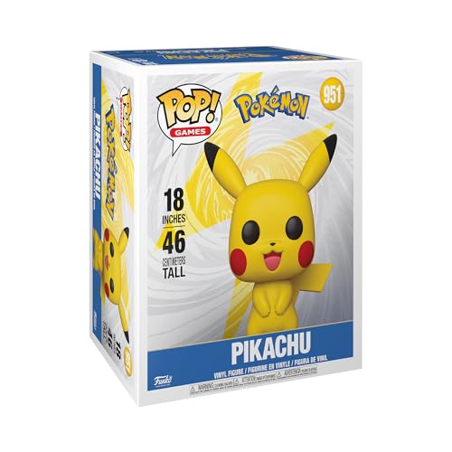 Funko Pop! Mega: Pokemon - Pikachu - Figura In Vinile Da Collezione - Idea Regalo - Merchandising Ufficiale - Giocattoli Per Bambini E Adulti - Video