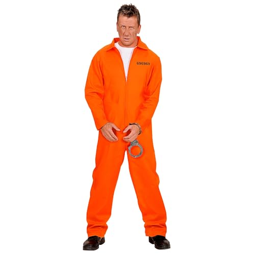 Widmann Costume Da Detenuto 'County Jail Inmate', Taglia M, Multicolore