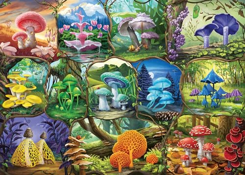 Ravensburger 12000424 - Fughi Incantevoli - Puzzle 1000 Pezzi – Puzzle Adulti E Ragazzi Da 14 Anni,