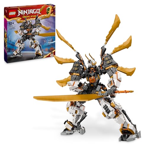 Lego Ninjago Mech Drago Titanio Di Cole, Grande Set Di Giochi D'Avventura Per Bambini E Bambine Da 12 Anni, Personaggio Da Costruire Con Spada Giocatt