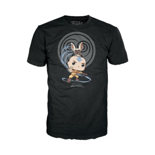 Funko Pop! & Tee: Avatar, Element Bending, (S), Avatar: The Last Airbender, T-Shirt, Maglietta, Vestiti Con Figura In Vinile Da Collezione, Idea Regal