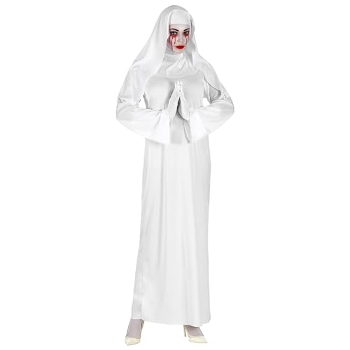 "Ghostly Nun" (Tunic, Headpiece, Gloves) - (Xxl)