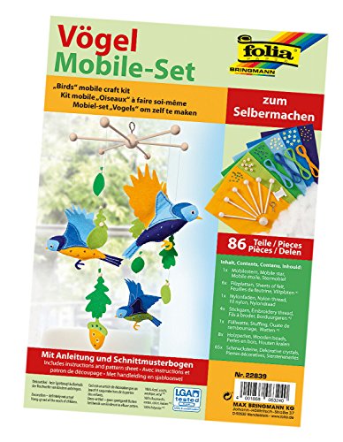 Idena Folia 22839 - Mobile Set Birds