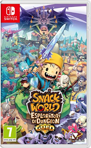 Snack World - Videogioco Nintendo - Ed. Italiana - Versione Su Scheda